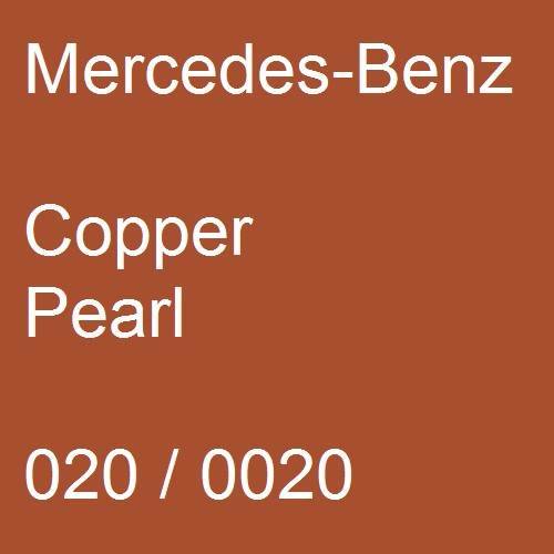 Mercedes-Benz, Copper Pearl, 020 / 0020.